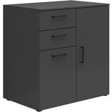 CARRYHOME komoda, barve grafita | Shoptok.si