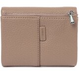 Shelvt Small beige women's faux leather wallet Cijene