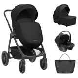 Kikka Boo Kolica Modena 3in1 set sa I-SIZE I-Prime autosedištem i tvrdom korpom Black ( KKB11279 ) | Eponuda.com