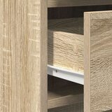 vidaXL set 3 so pb pohištvena garnitura sonoma hrast pohištvo | Shoptok.si