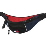 Tommy Jeans Torbica za okrog pasu 'HERITAGE' modra / rdeča / črna / bela | Shoptok.si