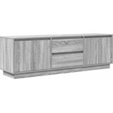 TV ormarić s LED svjetlima boja hrasta 160,5x41x50 cm | shoptok.hr