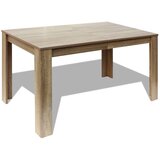 Maison Chic Jedilna miza - Kuhinjska miza - Jedilni stol 140x80x75 cm hrast, (21715199) Cene