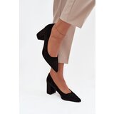 Boto Women's Pumps with Pointed Toes on Heel Black Pavira | Shoptok.si