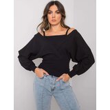 RUE PARIS Blouse-RV-BZ-7311.02X-black Cijene