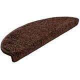  Prostirke za stepenice 30 kom 65x21x4 cm Smeđe poluokrugle velike | Shoptok.si