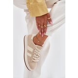 EVENTO Women's Sneakers Made Of Eco Suede Beige Arlenina | Shoptok.si