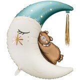 PARTY DECO folija balon medvedek na luni, 80x98 cm, Cene