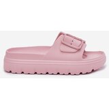 EVENTO Women's Foam Platform Sandals With Buckle Pink Viasara | shoptok.hr