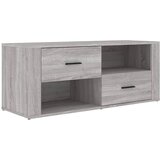 Maison Chic TV omarica - TV enota - Televizijska omarica siva sonoma 100x35x40 cm inženirski les, (21699776) Cene