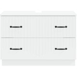  Kupaonski ormarić za sudoper HOORN Bijela 82 x 41 x 56 cm | shoptok.hr