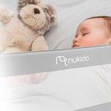 Nukido sigurnosna ogradica za krevet 150 x 66 x 35 cm siva | shoptok.hr