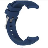 INF Združljiv s Samsung Gear S3 Silikonski pašček za uro - Udobje in vzdržljivost NavyBlue 20 mm, (5000078806) | Shoptok.si