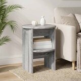  Pomoćni ormarić 2 pcs Sivi Sonoma Ø40 x 50 cm | shoptok.hr