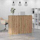  Recepcijski stol 135x50x103 5 cm od konstruiranog drva | shoptok.hr
