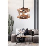 Opviq hexagonal antiquation brown chandelier Cene