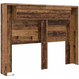  Krevetna ploča s LED-om Zidne Staro drvo 140 x 16,5 x 103,5 cm | Eponuda.com