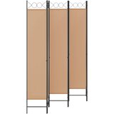  Razdjelnik prostora s 6 panela Bež 240 x 220 cm Tkanina | Eponuda.ba