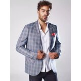 DStreet Marynarka męska w kratę granatowa | shoptok.hr