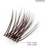 Nanolash DIY Eyelash Extensions set za podalj&amp;scaron;evanje trepalnic doma Harmony BROWN 36 kos Slike