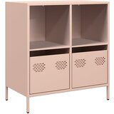 Maison Chic Komoda - Predalnik roza 68x39x73,5 cm hladno valjano jeklo, (21716744) Cene
