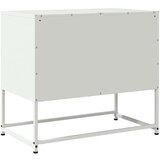 vidaXL TV omarica bela 68,5x39x60,5 cm jeklo | Shoptok.si