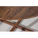 Venture Home Durango okrugli blagovaonski stol ⌀120 cm, boja oraha | shoptok.hr