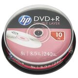 Hp dual dvd+r diskovi 8.5GB 8x 10/1 cake cene