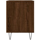 vidaXL Noćni ormarić smeđa boja hrasta 40x35x50 cm konstruirano drvo | shoptok.hr