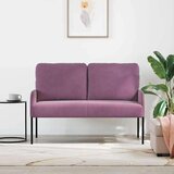  Sofe s jastukom 110cm Ljubičasta Šperploča - Ljubičasta 110 cm | shoptok.hr