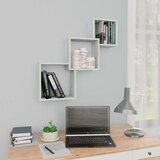 vidaXL kockaste zidne police 68x15x68 cm konstruirano drvo | shoptok.hr