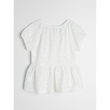 Sinsay Bluza s teksturiranim uzorkom i peplum krojem | shoptok.hr