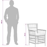  Vanjski set za objedovanje 3 kom. Crna poliratan | shoptok.hr
