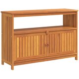 Maison Chic Vrtna konzolna miza - miza ob steni 110x35x75 cm trden akacijev les, (21786521) Cene