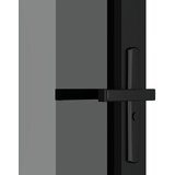  Unutarnja vrata 102,5x201,5 cm crna od ESG stakla i aluminija | shoptok.hr