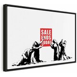  Slika - Sale (1 Part) Vertical 90x60 U crnom drvenom okviru | shoptok.hr