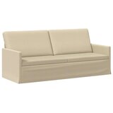  Set sofe 2 pcs Krem Tkanina - Krem 1-sjedalni + 3-sjedalni (180 cm) | shoptok.hr