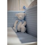 Baby Textil textil posteljina za krevetac sa ogradicom Lux, Plava | ePonuda.com