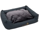  Pasja postelja Sleepy Time siva z blazino - D 120 x Š 95 x V 30 cm | shoptok.hr