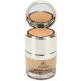 Dermacol Caviar Long Stay dolgoobstojni tekoči puder z izvlečki kaviarja in izpopolnjevalni korektor odtenek Nude 30 ml Cene