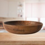 Musashi drvena činija za salatu od orahovog drveta 35x185 mm Cene