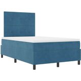 Box spring krevet Tamno plava 120 x 190 cm tkanina | shoptok.hr