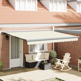 vidaXL Automatska Ručna Tenda Krem 400x300 cm Cijene