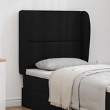  Uši uzglavlja Crna 80 x 23 x 6 cm PVC | Eponuda.com