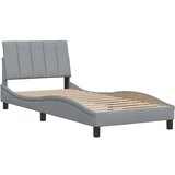 vidaXL Okvir kreveta bez madraca svjetlosivi 90x200 cm od tkanine | shoptok.hr