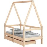 Maison Chic Otroški Postelja za odrasle - Posteljni Okvir s predali 70x140 cm trdna borovina, (22082436) | Shoptok.si
