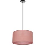 Candellux Lighting Ružičasta viseća svjetiljka s tekstilnim sjenilom ø 40 cm Shanti – | shoptok.hr