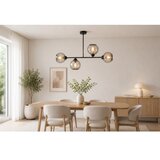 Brilagi Plafonski luster DIOR 4xE27/60W/230V crna/zadimljeno-siva | Eponuda.com