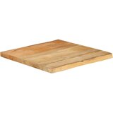 Stolna ploča 60x60x3,8 cm od masivnog drva manga sa živim rubom | shoptok.hr
