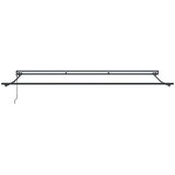 vidaXL Retraktilna tenda Burgundija 500 × 300 cm Poliester in kovina, (5000143555) | Shoptok.si